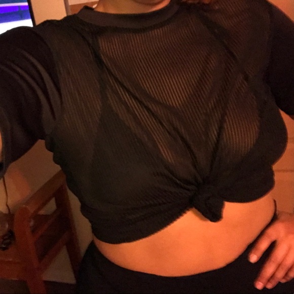 Faux fur shell cropped sleeved jacket/covering - Picture 6 of 6